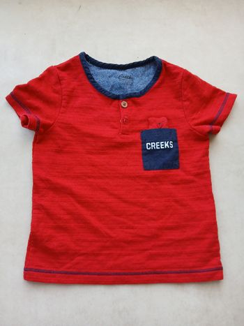 T shirt Creeks 18 mois