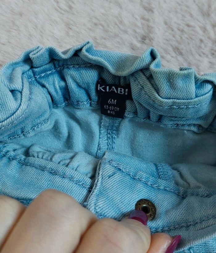 Short en jean 6 mois - photo numéro 2