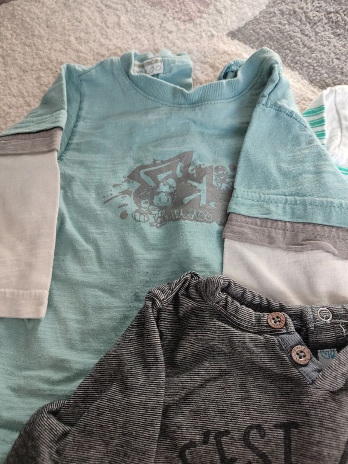 Lot tee shirts manches longues - photo numéro 3