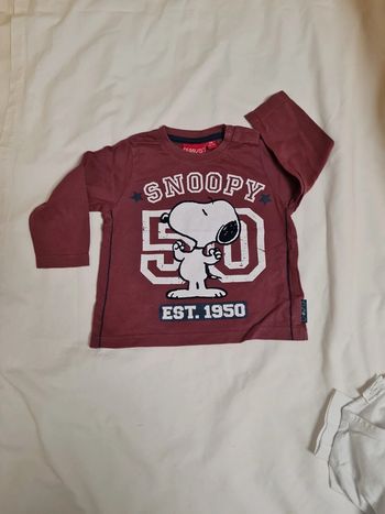 T-shirts ML 12 mois Snoopy