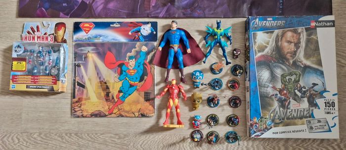 Lot super héros - photo numéro 2