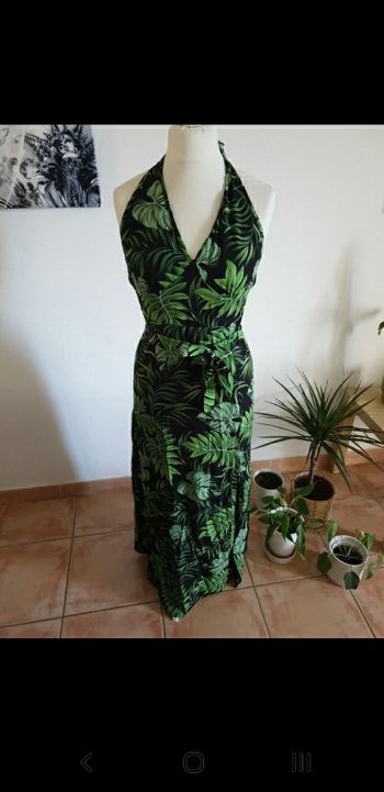 Robe fendue tropical Shein