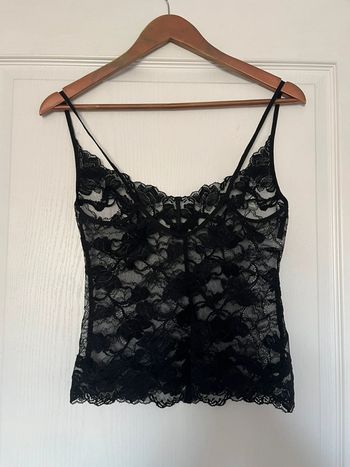Top en dentelle noir - Cotton Club