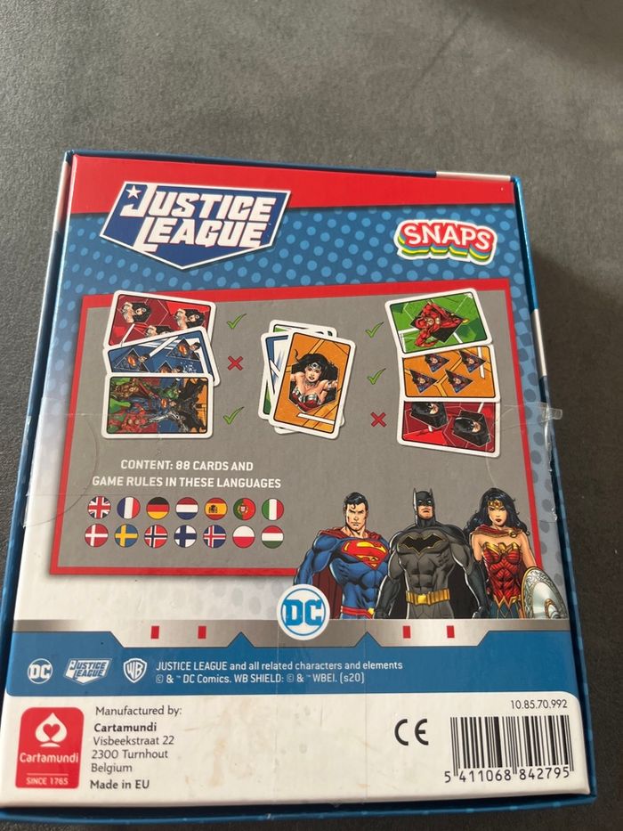 Jeu cartes justice league shuffle snaps - photo numéro 2