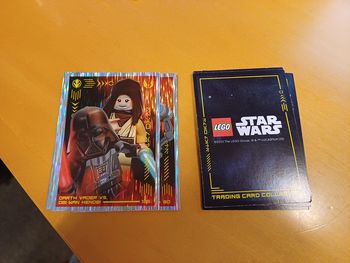 Lot de 2 cartes holographiques Lego Star wars - The force edition - 2023 - Allemagne