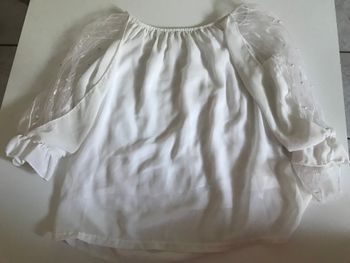 Tee shirt dentelle fille