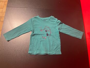 T-shirt manches longues Gemo – 18 mois 