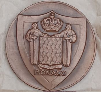 Médailles sur Monaco