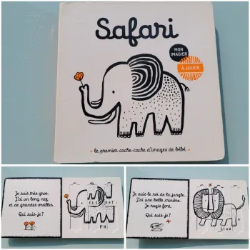 Livre-jeu éditions Casterman 🦓 Safari 🐘