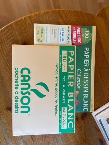 Lot de papier Canson
