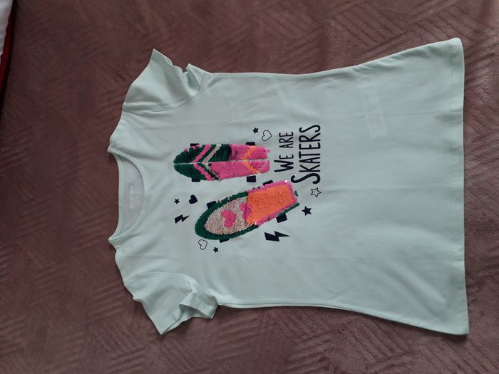 T- shirt manche courte fille 12ans - photo numéro 4