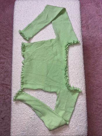 Crop top vert
