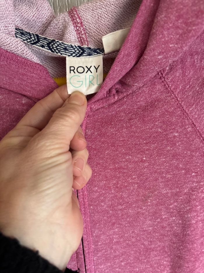 Veste Roxy rose  à capuche - photo numéro 3