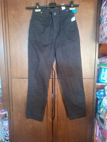 Pantalon chino taille haute 32 bershka