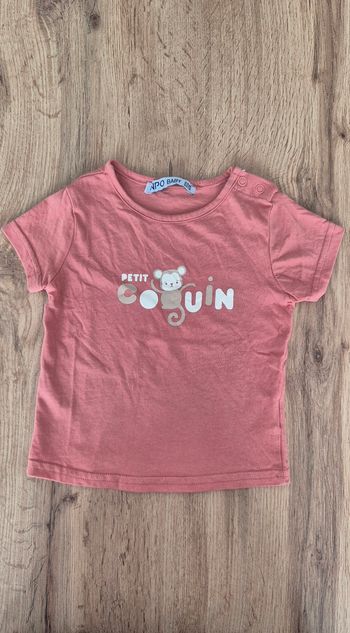 T-shirt npo baby corail