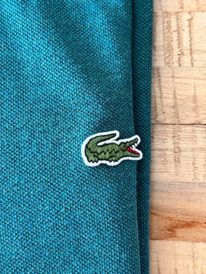 Polo Lacoste vert - photo numéro 3