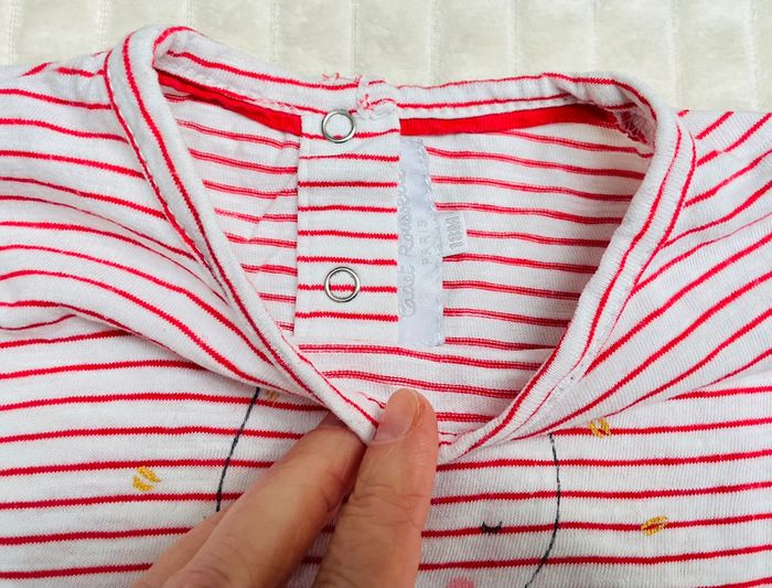 Tee-shirt fille manches longues, 18 mois - photo numéro 2