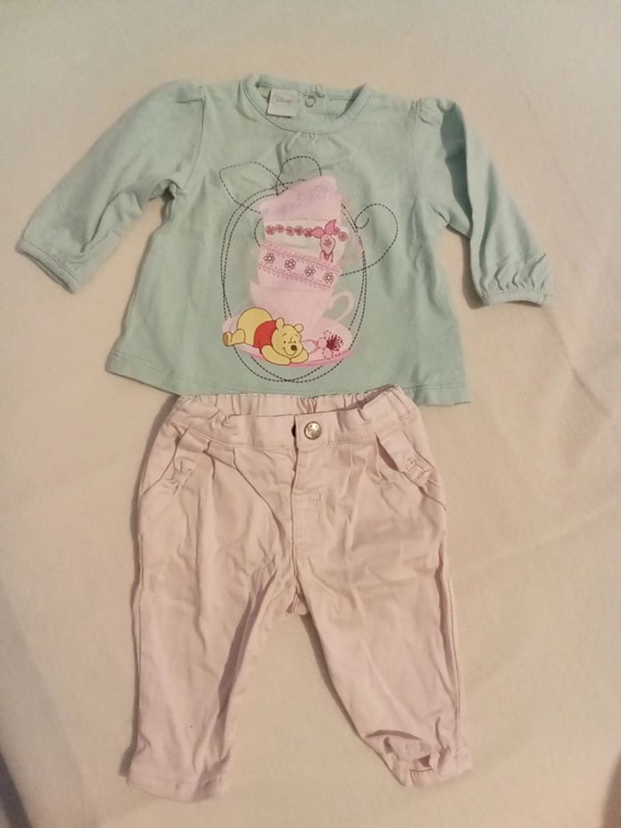 Ensemble bébé fille 3 mois