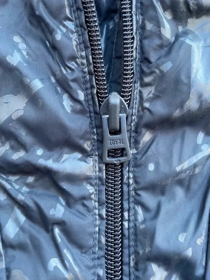 Zip Hoodie Imperméable Rain coat Camo Adidas Womens M - photo numéro 9