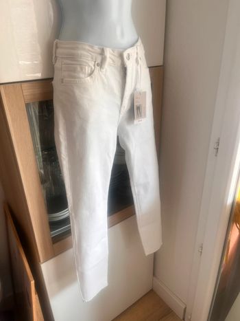 Jean blanc skinny mango taille s
