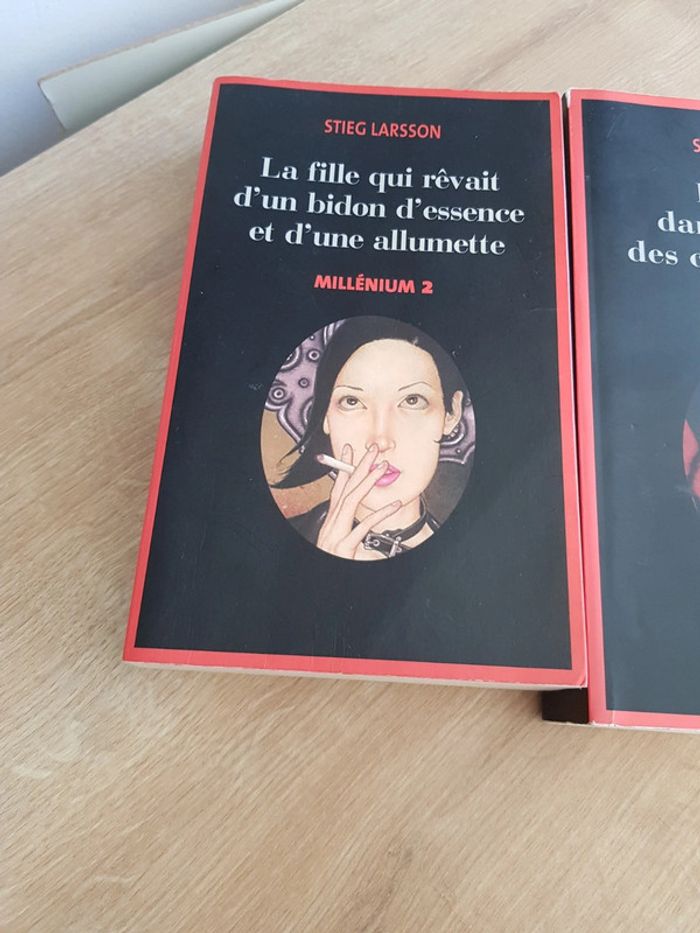 2 tomes de la trilogie culte Milénium - Stieg Larsson - photo numéro 2
