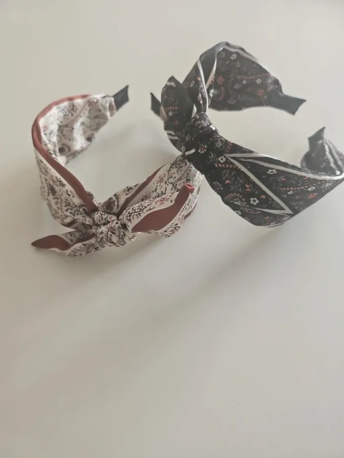 Lot de 2 serre-têtes