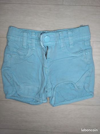 Short 4 ans vinyl fraise