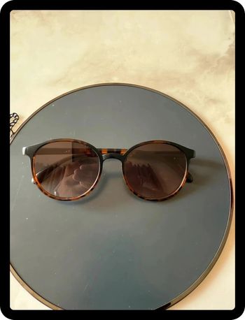 Lunette de soleil léopard