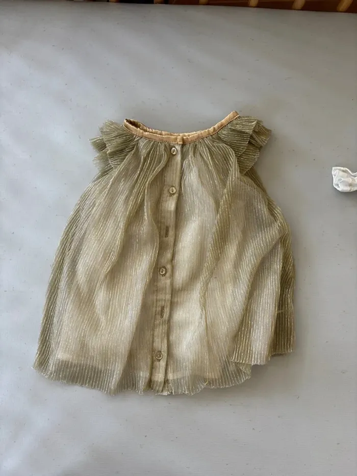 Robe paillette et T-shirt 3 mois - photo numéro 2