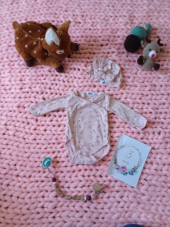 Ensemble body et bonnet