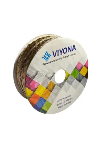 Ruban Viyona doré à strass 8mmx5m Neuf