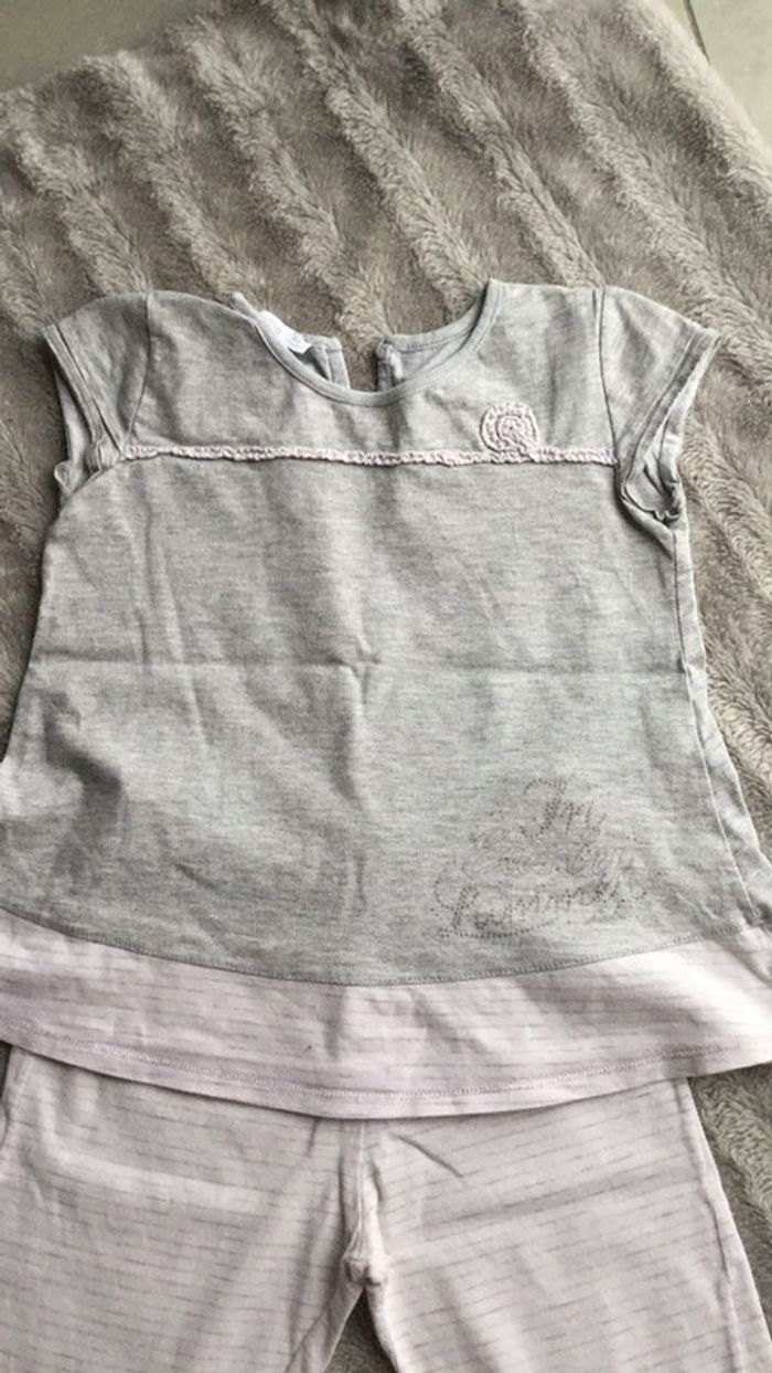 Ensemble tee-shirts et bas 6 ans Absorba - photo numéro 2