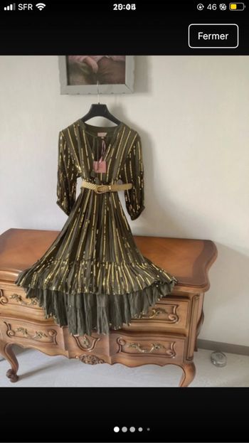 Magnifique robe goa neuf avec étiquette
