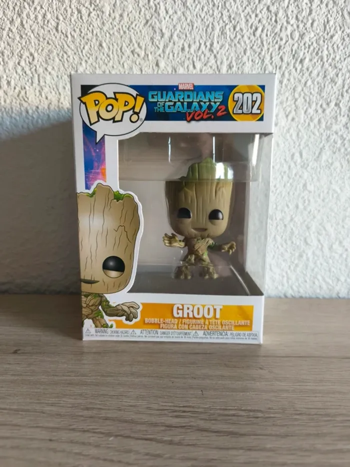 Figurine Funko pop Marvel de groot