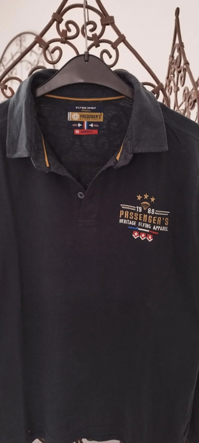 Polo manches longues Passenger's. Taille S. Neuf - photo numéro 5