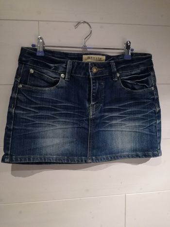 Mini jupe en jean