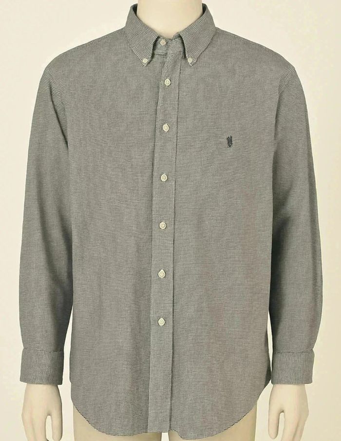 Chemise Ralph Lauren Yarmouth - Motif pied-de-poule - Taille 18 (équiv. XXL)