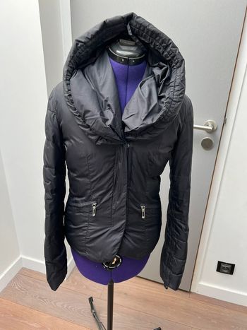 Doudoune à capuche duvet d’oie