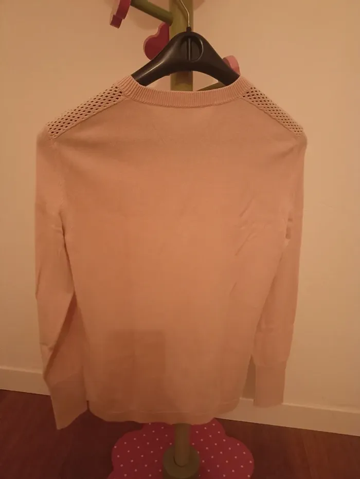 Joli pull coton fantaisie aux épaules T38 Aigle - photo numéro 3