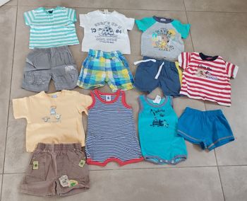 Lot de vêtements garçon 3 mois été