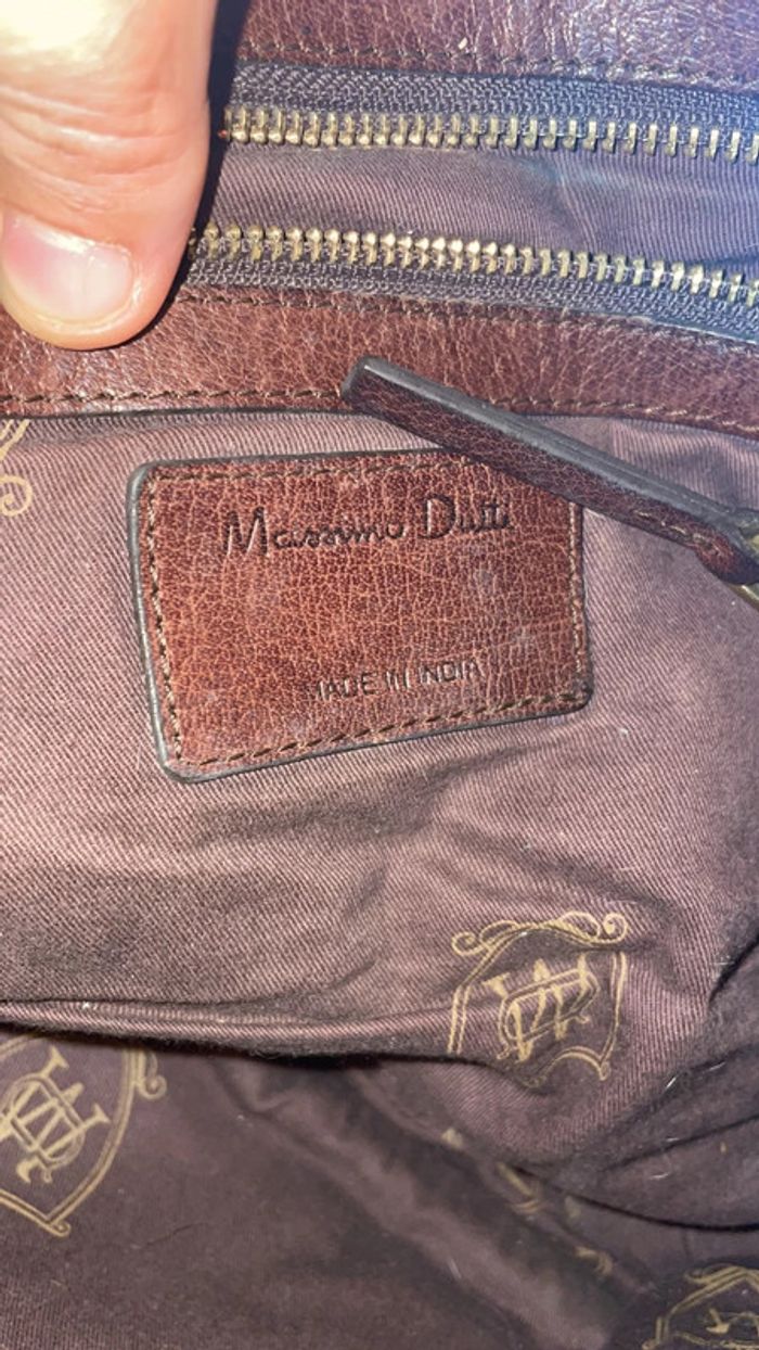 Sac cuir Massimo Dutti - photo numéro 4