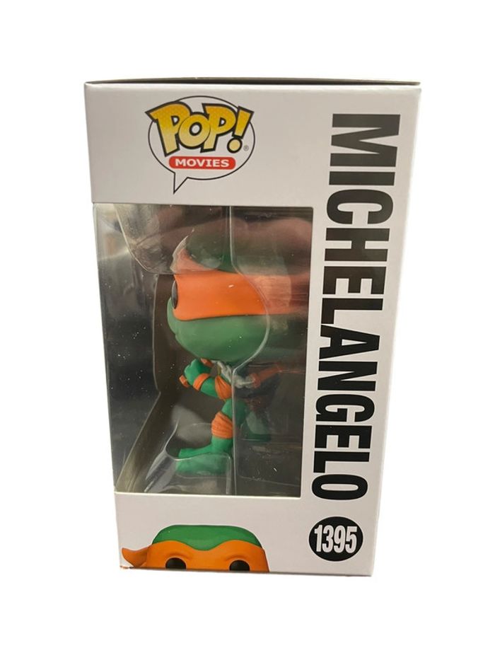 Figurine Funko Pop Teenage Mutant Ninja Turtles Mutant Mayhem Michelangelo 1395 neuf - photo numéro 4