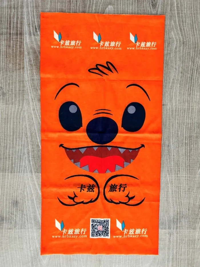 Cache-Cou Stitch Orange Neuf - photo numéro 2