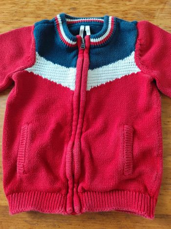 pull à grosse maille taille 24mois Orchestra