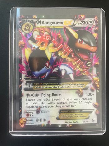 Cartes Pokémon mega Kangourex ex très bon état