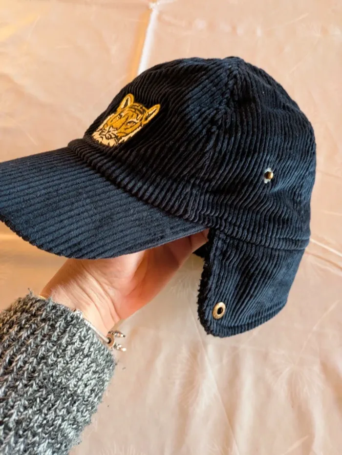 Casquette chapka velours Neuve