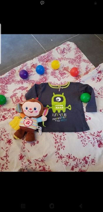 T-shirt manches longues garçon