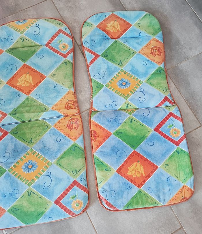 🌿 3 coussins de chaise longue 🌿 - photo numéro 8