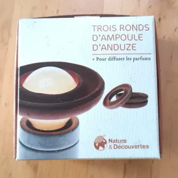 Ronds pour ampoule d'Anduze "Nature & découvertes" 
