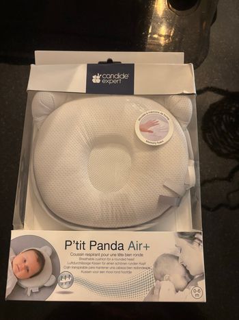 Coussin cale tête bébé candide p’tit panda air+